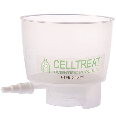 CELLTREAT Polypropylene Bottletop PTFE Filter